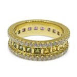 1.47ct Rainbow Sapphire. 1.75ct Diamond Gent's Ring set in 18k Yellow Gold - Image 19