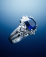 3.23ct Cushion Blue Sapphire. Diamond Engagement Ring set in Platinum. GIA Certified Thailand - Image 19