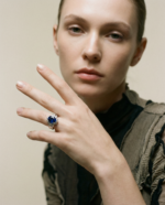 3.23ct Cushion Blue Sapphire. Diamond Engagement Ring set in Platinum. GIA Certified Thailand - Image 17
