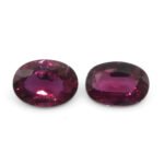 1.81ct Oval Red Ruby from Thailand Pair - Image 4