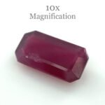 1.23ct Emerald Cut Red Ruby Unheated - Image 12