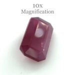 1.23ct Emerald Cut Red Ruby Unheated - Image 6