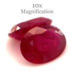 1.76ct Pair Oval Red Ruby from Mozambique - Image 13