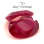 1.76ct Pair Oval Red Ruby from Mozambique - Image 14