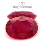 1.76ct Pair Oval Red Ruby from Mozambique - Image 15