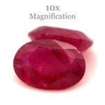 1.76ct Pair Oval Red Ruby from Mozambique - Image 16