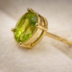 Peridot August Birthstone Stud - Image 5